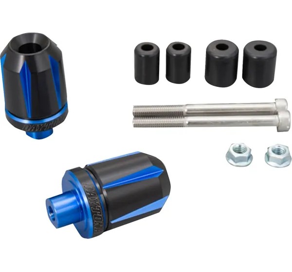 DAYTONA Stummellenker & Lenkerenden - BAR END TKM-2 BLUE