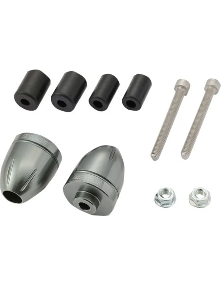DAYTONA Stummellenker & Lenkerenden - BAR END BULLET GUNMETAL