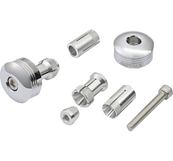 DAYTONA Stummellenker & Lenkerenden - BAR END PLUG CHROME