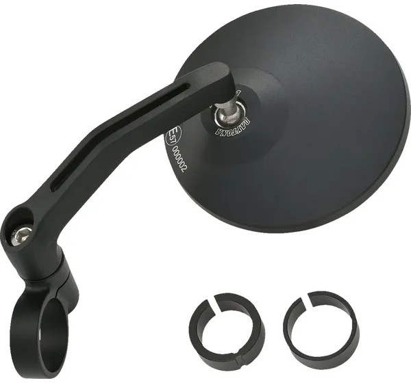 DAYTONA Spiegel - D-MIRROR-3 ROUND BAREND ALUMIN