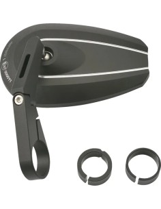 Lenkerendenspiegel D-Mirror 6" Aluminium Typ - U (Kurz)