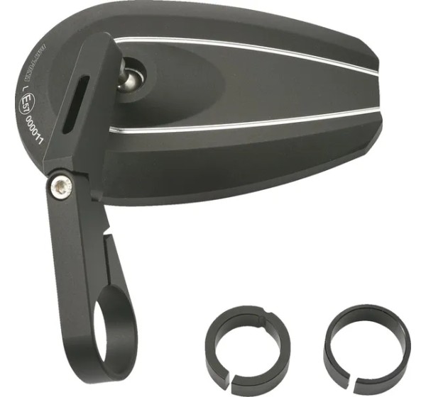 DAYTONA Spiegel - D-MIRROR-6 BAREND SHORT ALUMIN