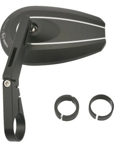 Lenkerendenspiegel D-Mirror 6" Aluminium Typ - U (Lang)