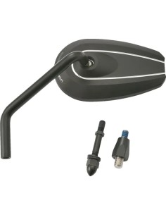 D-Mirror 6" Aluminium Typ - U (Links)