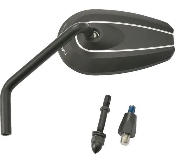 DAYTONA Spiegel - D-MIRROR-6 ROD LEFT ALUMINIUM