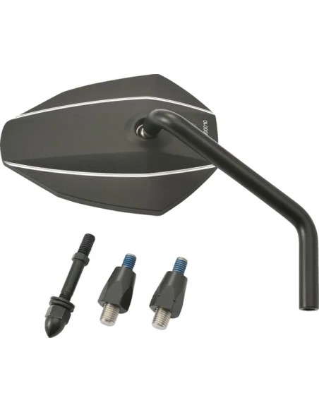 DAYTONA Spiegel - D-MIRROR-7 ROD RIGHT ALUMINIUM