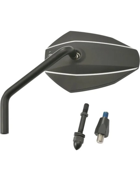 DAYTONA Spiegel - D-MIRROR-7 ROD LEFT ALUMINIUM