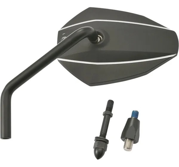 DAYTONA Spiegel - D-MIRROR-7 ROD LEFT ALUMINIUM