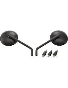 D-Mirror 9" Stahl ABS (Paar)