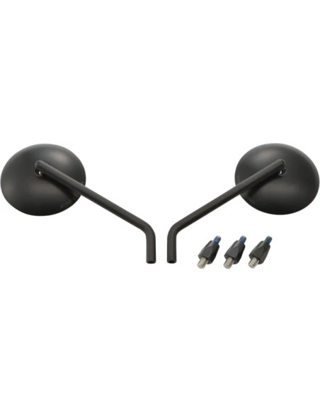 DAYTONA Spiegel - D-MIRROR-9 ROD ABS+STEEL PAIR