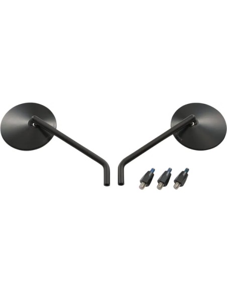DAYTONA Spiegel - D-MIRROR-10 ROD ABS+STEEL PAIR