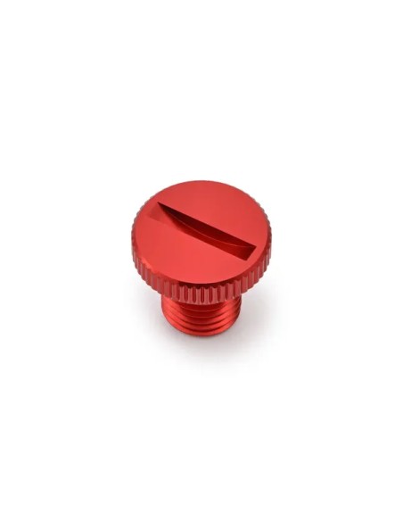 DAYTONA Montagematerial & Zubehör - MIRROR PLUG BOLT RED LEFT