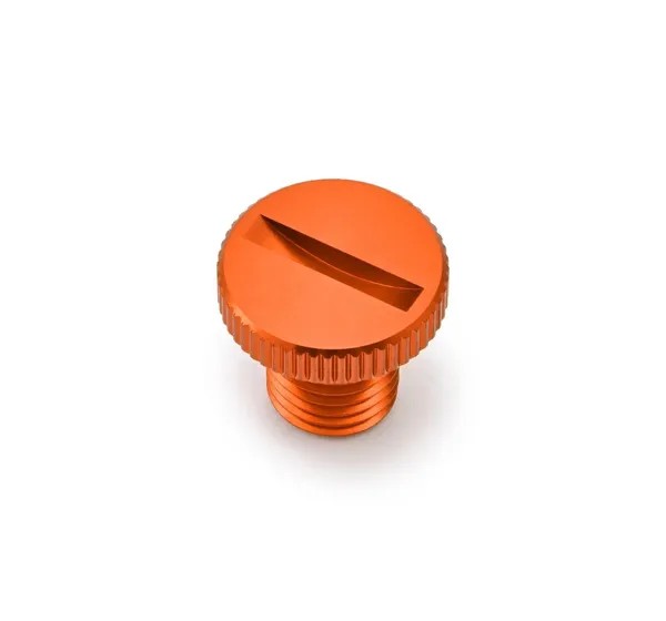 DAYTONA Montagematerial & Zubehör - MIRROR PLUG BOLT ORANGE LEFT