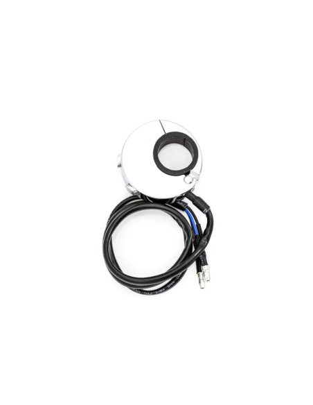 DAYTONA Kabel & Schalter - CNC 2-BUTTON SWITCH CHROME