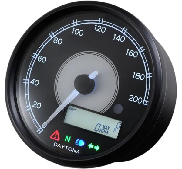 DAYTONA Tachometer & Drehzahlmesser - VELONA80 SPEEDO200/RPM