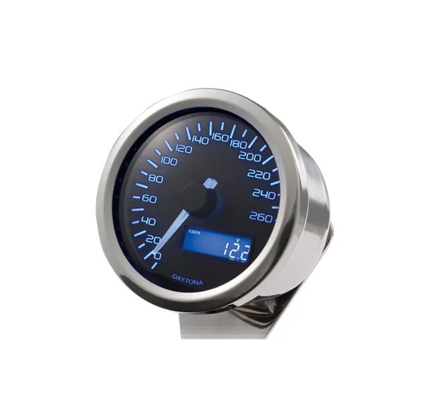 DAYTONA Tachometer & Drehzahlmesser - VELONA60 SPEEDOMETER 260 BLUE