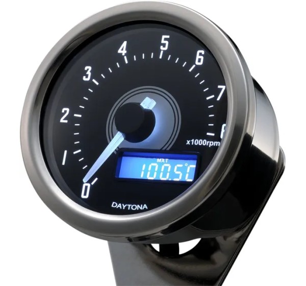 DAYTONA Anzeigeninstrumente - VELONA60 TACHOMETER 8000RPM PO