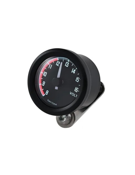 DAYTONA Anzeigeninstrumente - VELONA VOLT METER RED FACE
