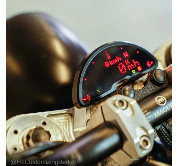 MOTOGADGET Tachometer & Drehzahlmesser - MOTOSCOPE PRO BLACK