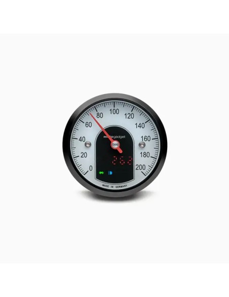 MOTOGADGET Tachometer & Drehzahlmesser - MO-SCOPE 49MM ANA.SP.BLK
