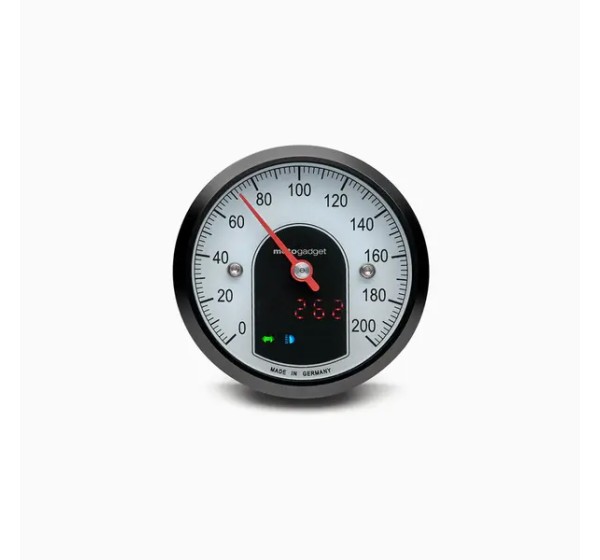 MOTOGADGET Tachometer & Drehzahlmesser - MO-SCOPE 49MM ANA.SP.BLK