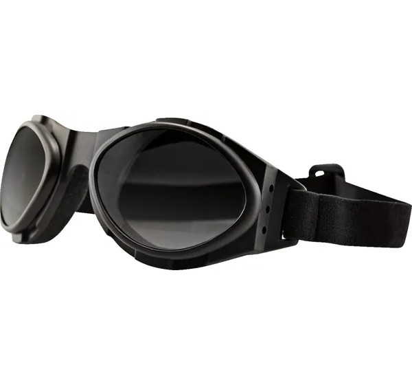 BOBSTER Motorradbrillen - GOGGLE BUGEYE II BLACK