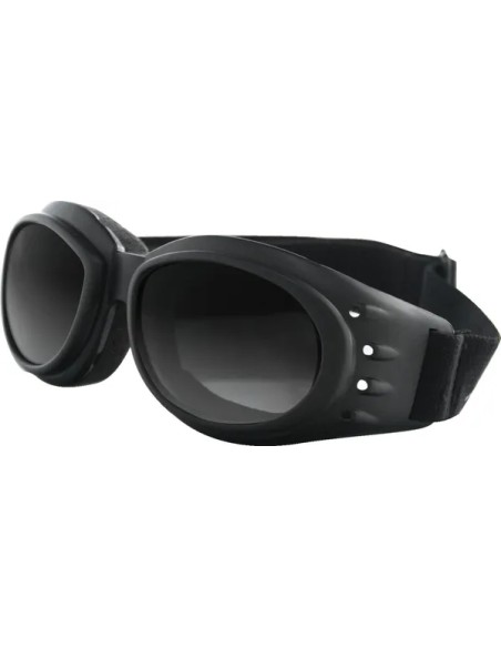 BOBSTER Motorradbrillen - GOGGLES CRUISER II BLACK