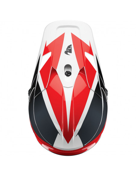 THOR MX HELM SECTOR FADER ROT/SCHWARZ Bild 3