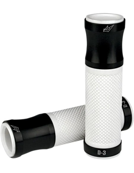 DRIVEN RACING Griffe - GRIP D-3 BLACK/WHITE