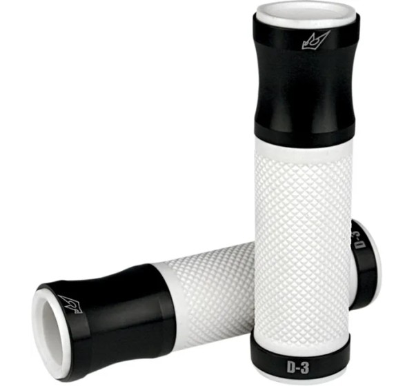 DRIVEN RACING Griffe - GRIP D-3 BLACK/WHITE