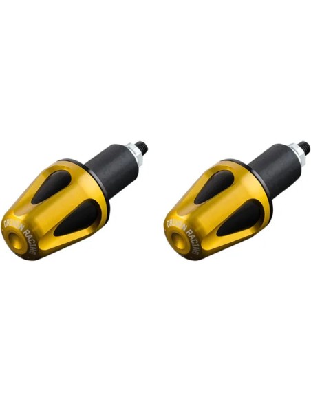 DRIVEN RACING Stummellenker & Lenkerenden - BAR END WEIGHT GLD/BLK