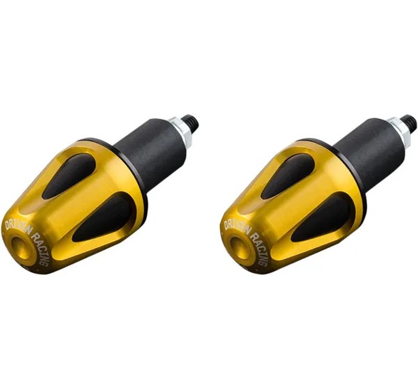 DRIVEN RACING Stummellenker & Lenkerenden - BAR END WEIGHT GLD/BLK