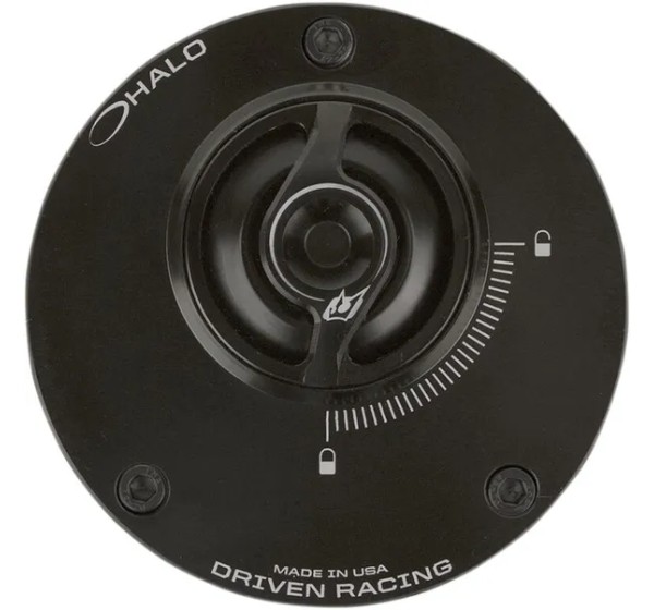 DRIVEN RACING Tankdeckel - CAP FUEL HALO BLACK