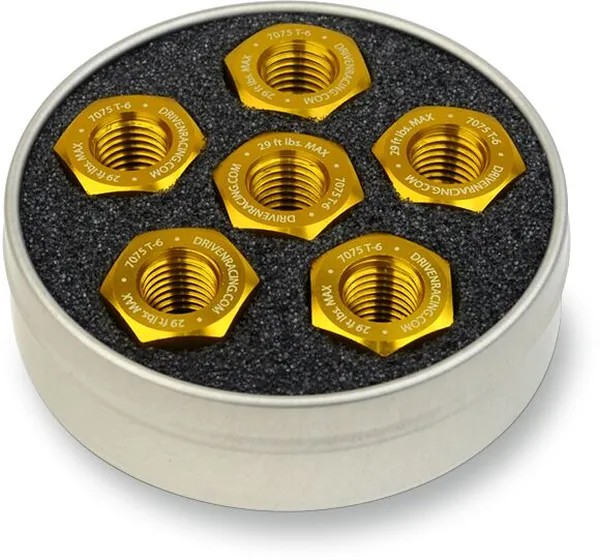DRIVEN RACING Montagematerial & Zubehör - SPKT NUT ALM 10X1.0 GLD
