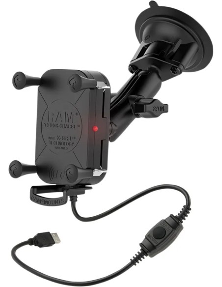 RAM MOUNTS Montagematerial & Zubehör - KIT TOUGHCHRG XGRIP SUCT
