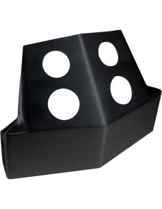 SKID PLATE 06-17 FXD BLK