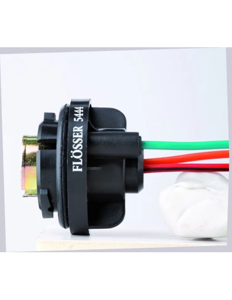FLOSSER Kabel & Schalter - SOCKET W/CABLE F BAY15D W/CAP