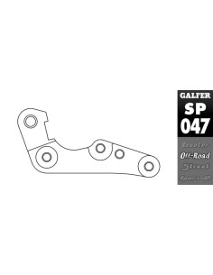 Bremssattel-Adapter für Versetzung
