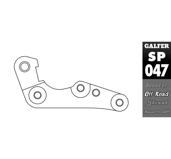 GALFER Montagematerial & Zubehör für SHERCO SE-R 250 2014-2017