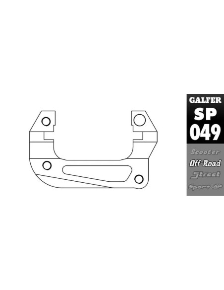 GALFER Montagematerial & Zubehör für YAMAHA YZ 85 LW ab 2003