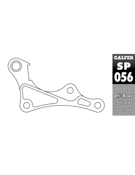 GALFER Montagematerial & Zubehör für YAMAHA WR 450 F ab 2020