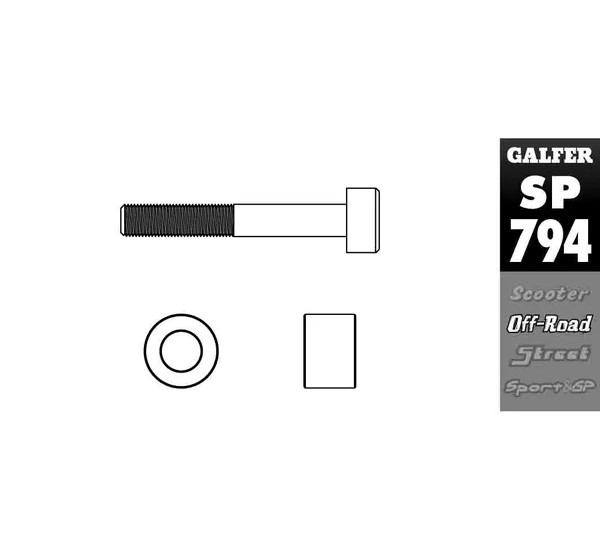 GALFER Montagematerial & Zubehör für KTM SX 85 19/16 2013-2024