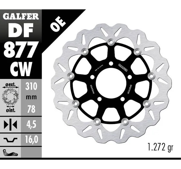 GALFER Bremsscheiben - Detailansicht