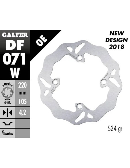 GALFER Bremsscheiben - Detailansicht
