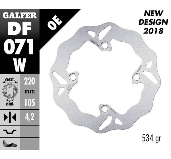 GALFER Bremsscheiben - Detailansicht