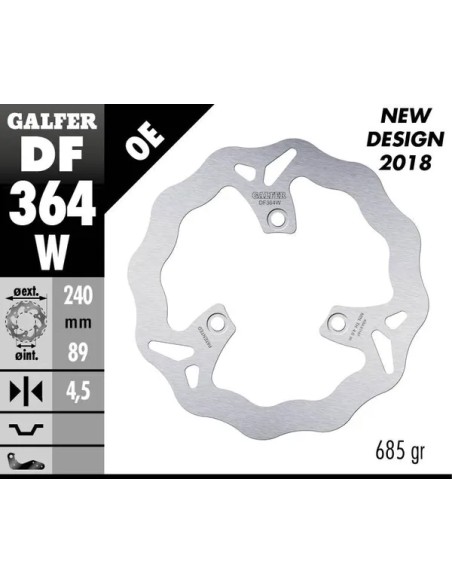 GALFER Bremsscheiben - Detailansicht