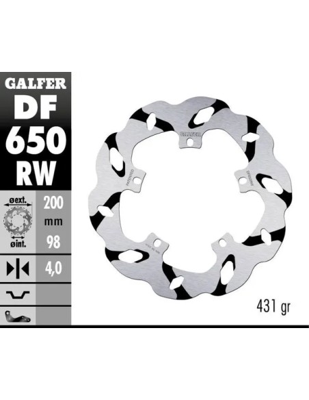 GALFER Bremsscheiben - Detailansicht