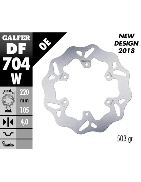 GALFER Bremsscheiben - Detailansicht