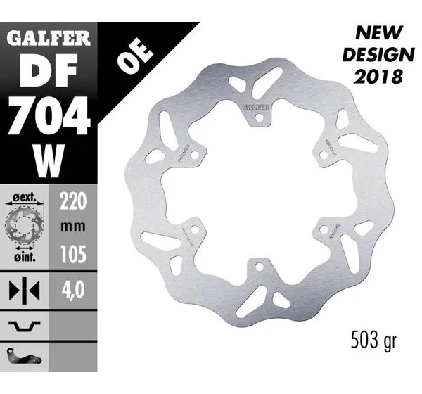 GALFER Bremsscheiben - Detailansicht