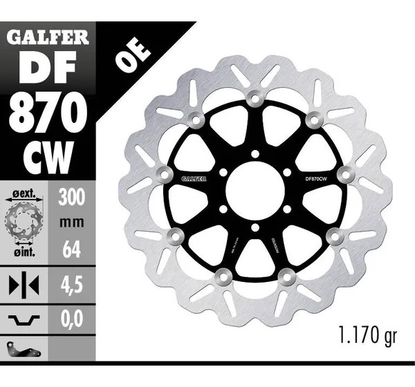 GALFER Bremsscheiben - Detailansicht